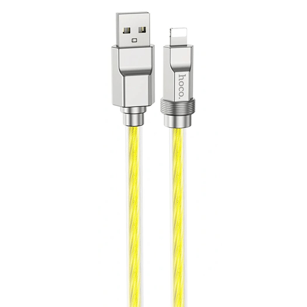 Hoco U113 Solid silicone charging data cable iP
