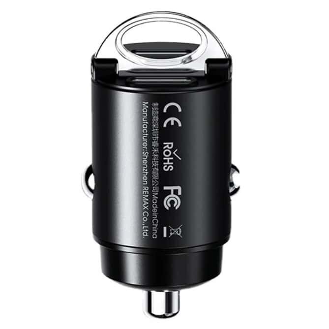 REMAX Tanya PRO MAX Series 45W PD+QC Dual Type-C All-compatible Fast Car Charger RCC350