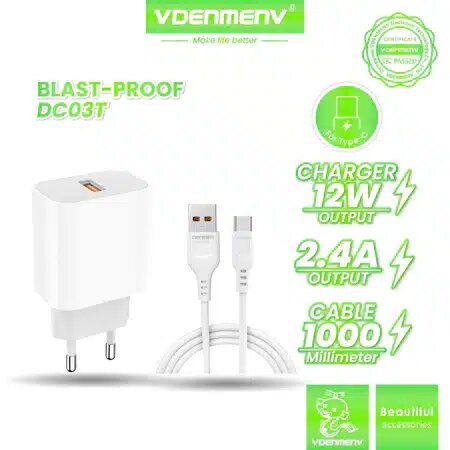 Vdenmenv კომპლექტი DC03T Type-C