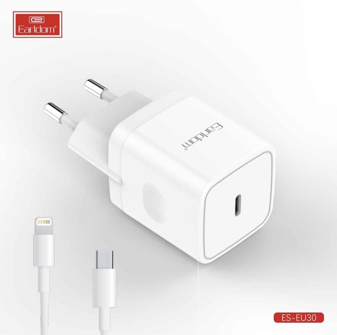 Earldom EU30 PD-I Type-C ადაპტერი iPhone-ისთვის