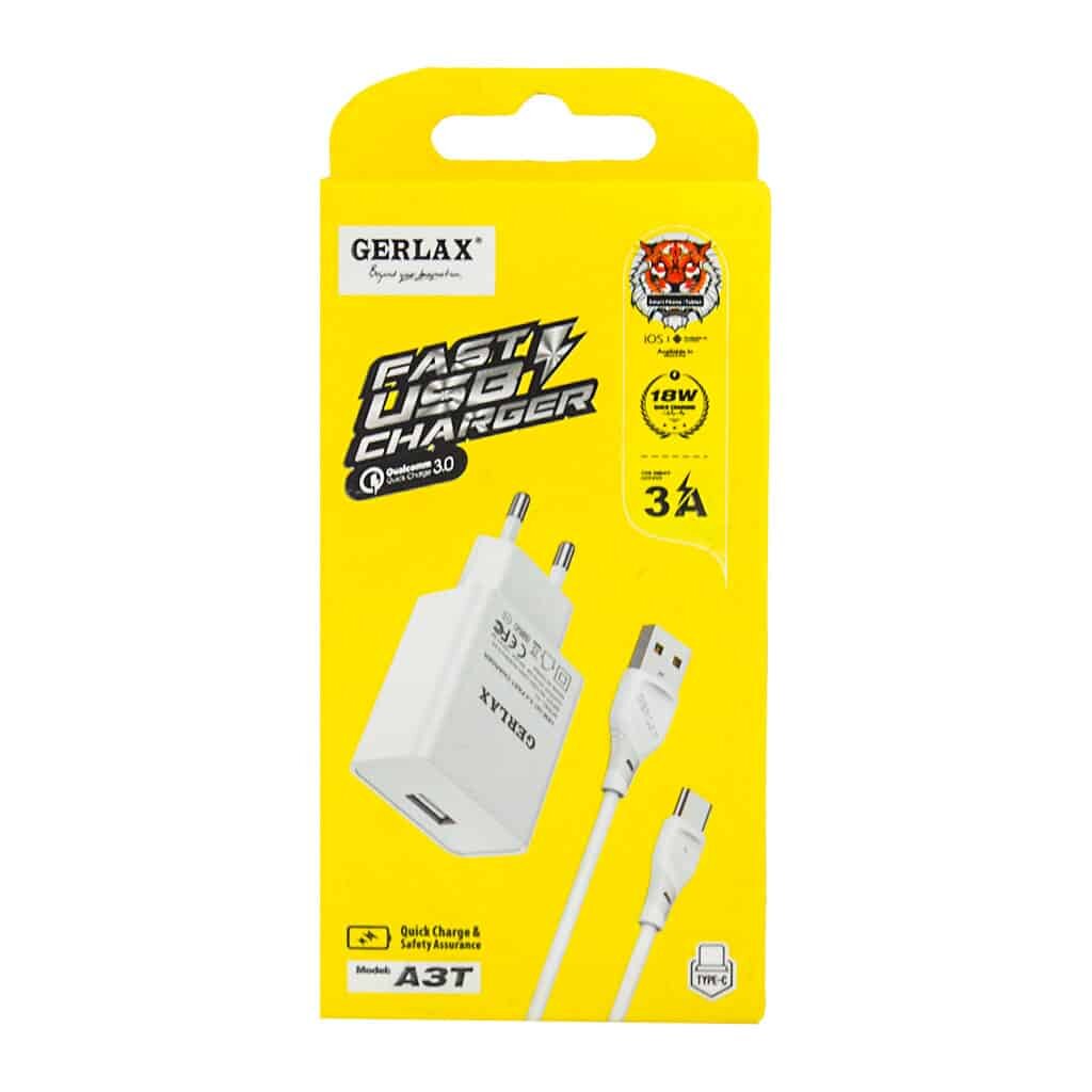 Gerlax Charger Fast Type-C A3T