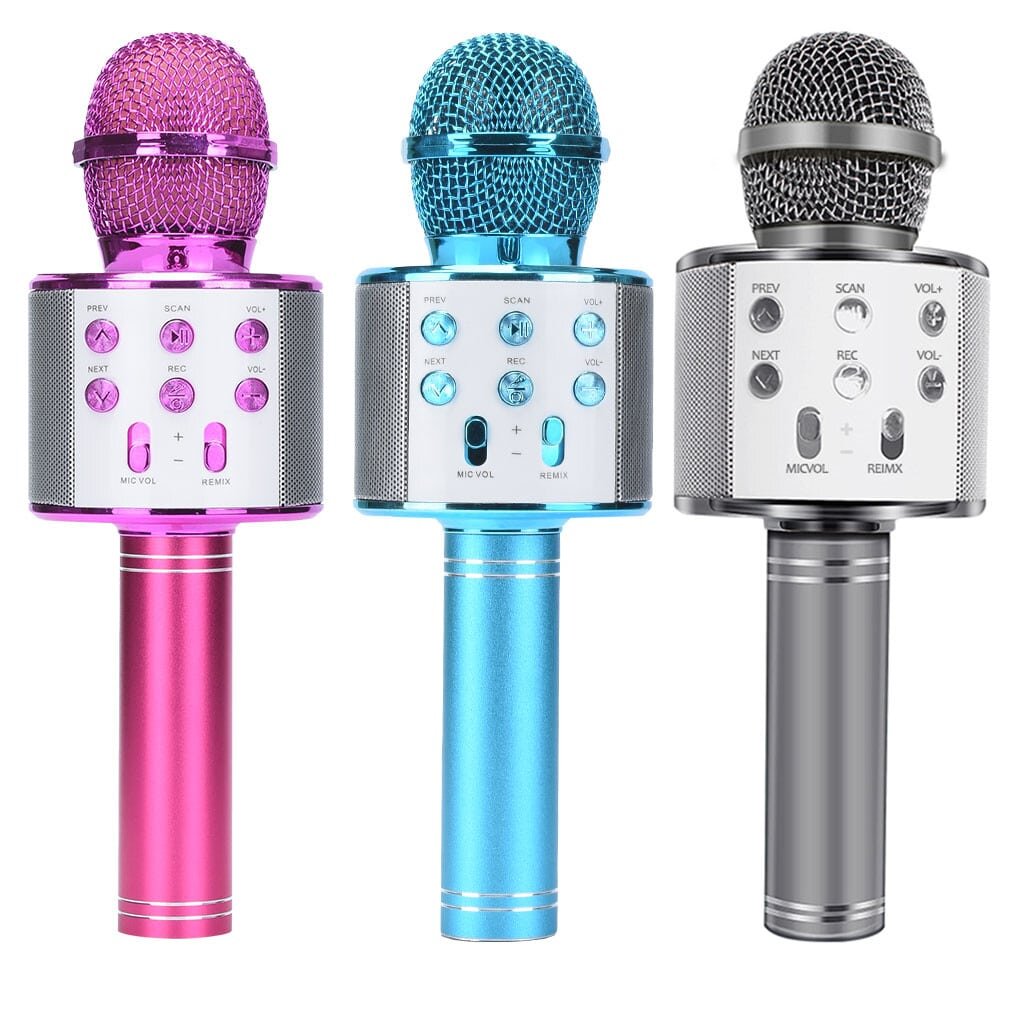 Karaoke MicroPhone WS858 With Metal