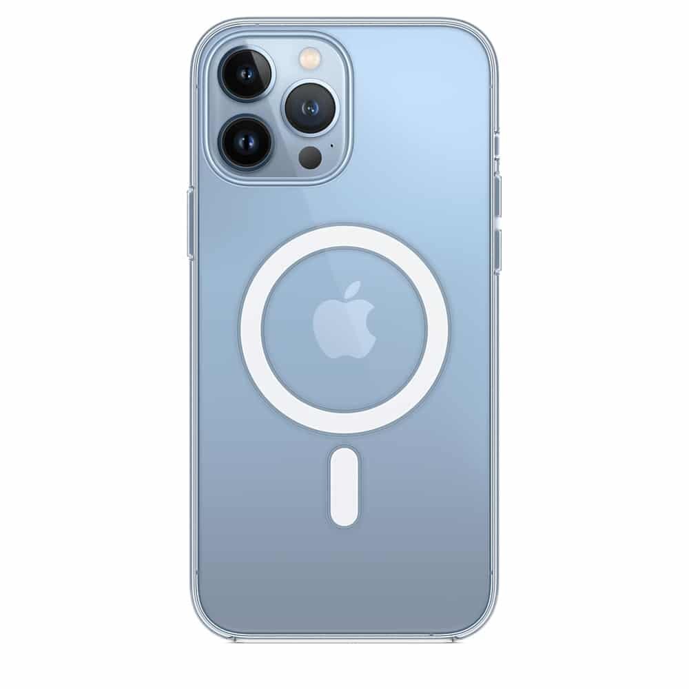 გამჭვირვალე ქეისი MagSafe-ით iPhone 13 Series-ისთვის