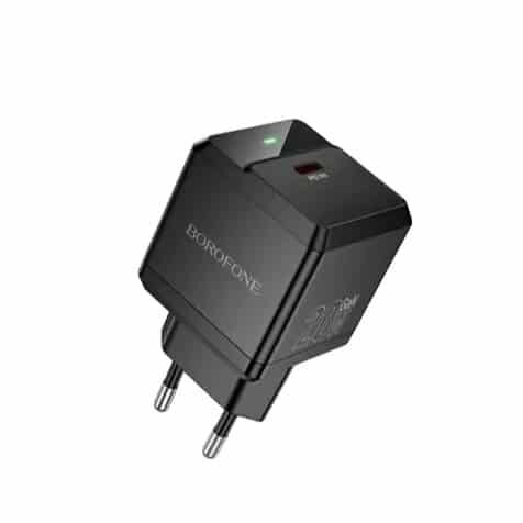 Borofone BN18 Intenso single port PD20W charger(EU) Black