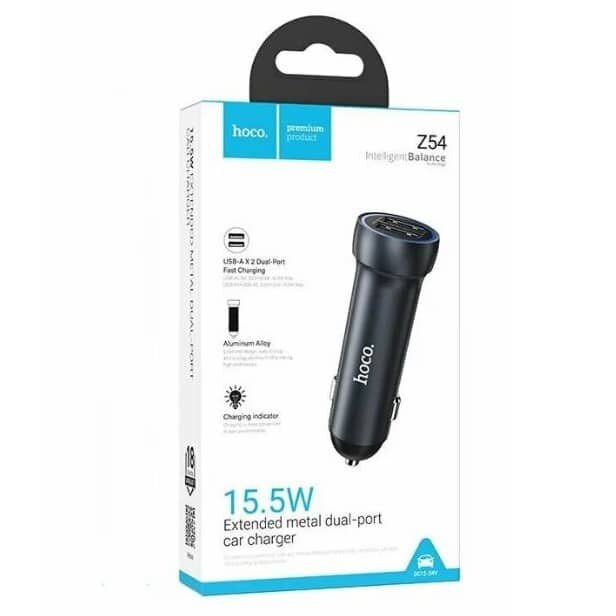 Hoco Z54 Prosperous dual-port car charger
