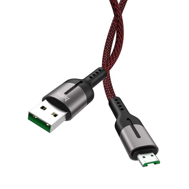 Hoco U72 Forest Silicone charging cable for micro