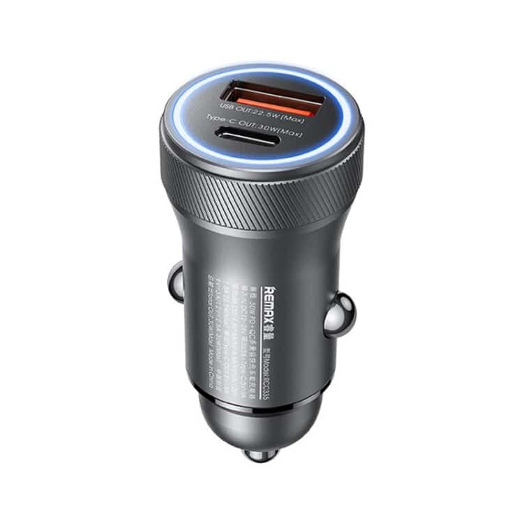 REMAX Seaya Series 30W PD+QC Fast Charging Car Charger RCC335