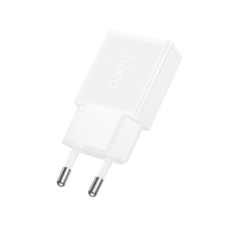 Hoco N72 Speed single-port PD20W ultra-thin charger(EU) white