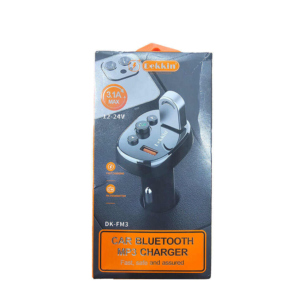 Dekkin FM Car Bluetooth Mp3 Charger DK-FM3