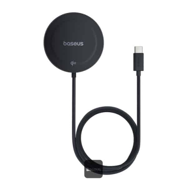 Baseus Simple Mini4 Air Magnetic Wireless Charger Qi2 15W Cluster Black