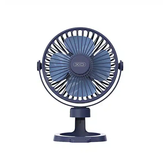MF78 4-inch desktop/bracket adjustable angle fan 1200mAh Blue