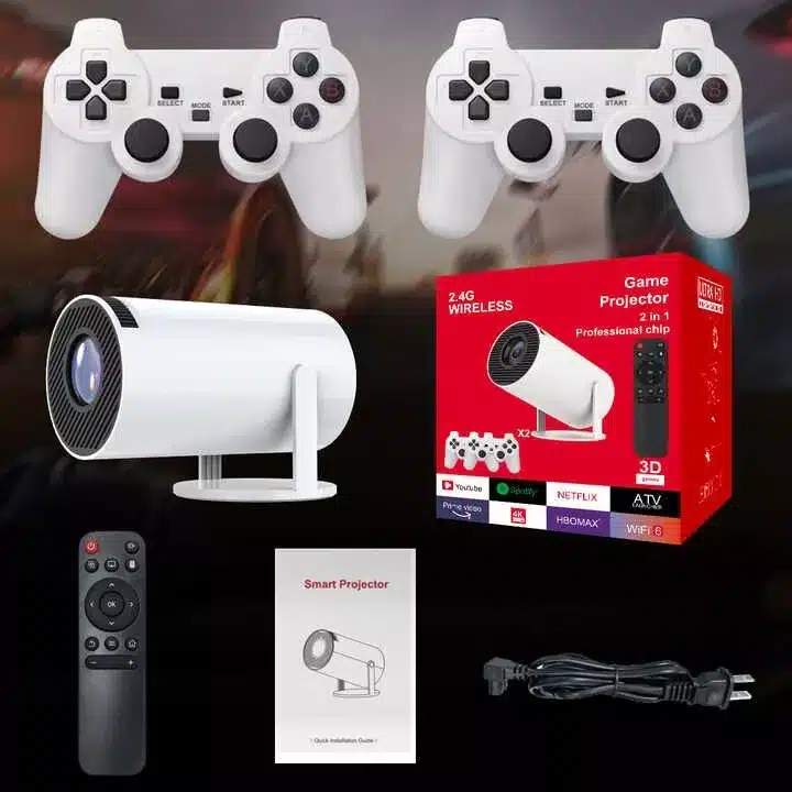 Game Projector 2in1 PRofessional Chip Wifi 6