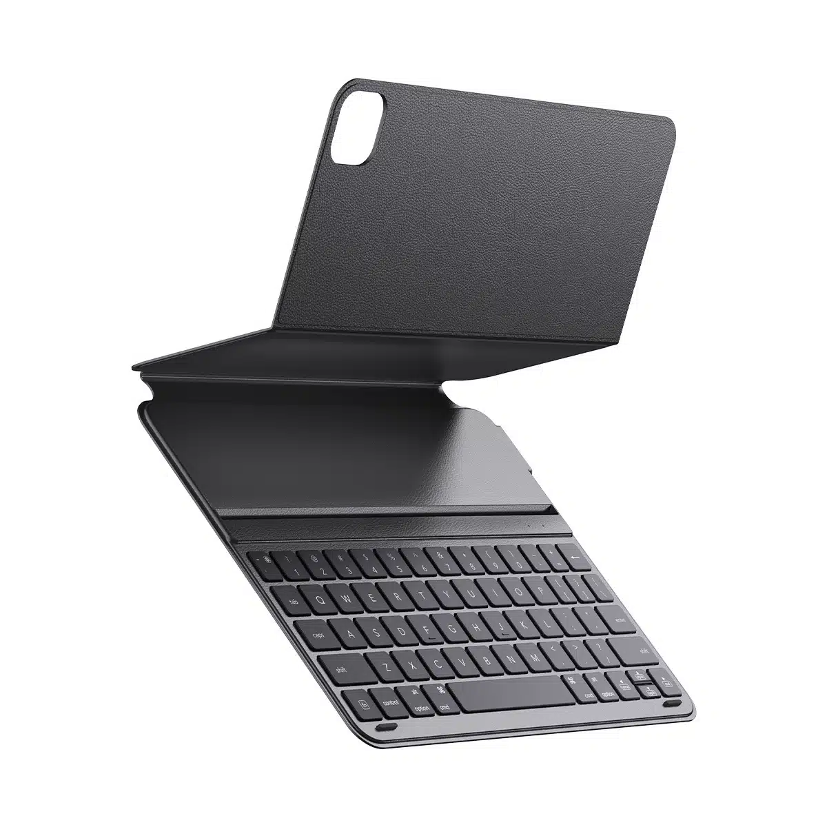 Baseus Brilliance Series Magnetic Keyboard Case for Pad Pro (2018/2020/2021/2022) 12.9″ Cluster Black (with Simple Series Type-C Cable)